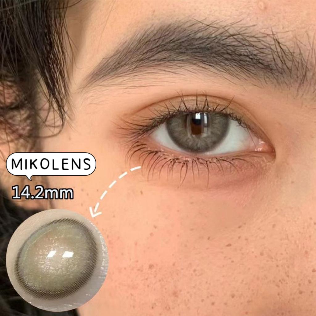 Mint Milk Gray Contact Lenses(12 months wear)