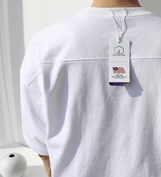 Usa premium cotton tee(9color)