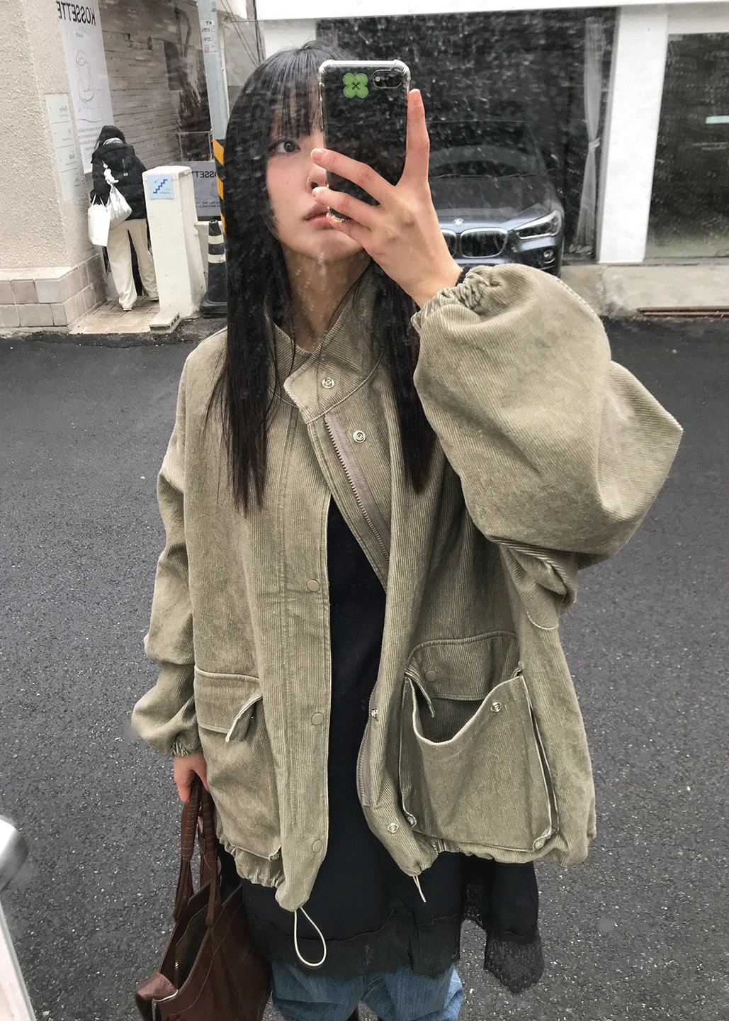 PIGMENT CORDUROY FIELD JACKET