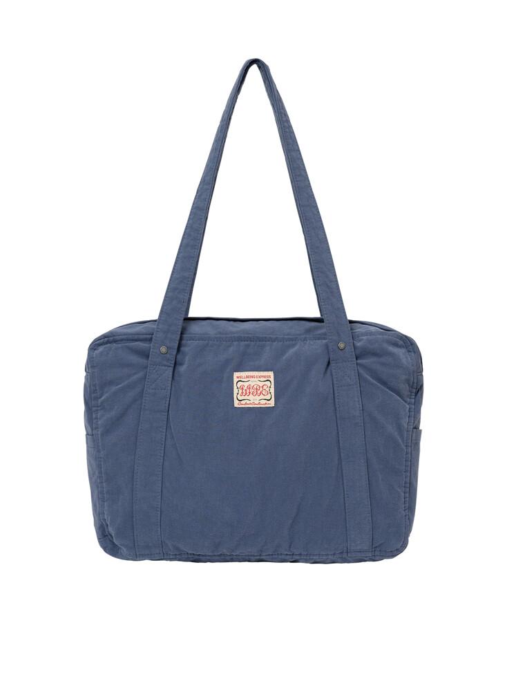 Washed Tote Bag Blue