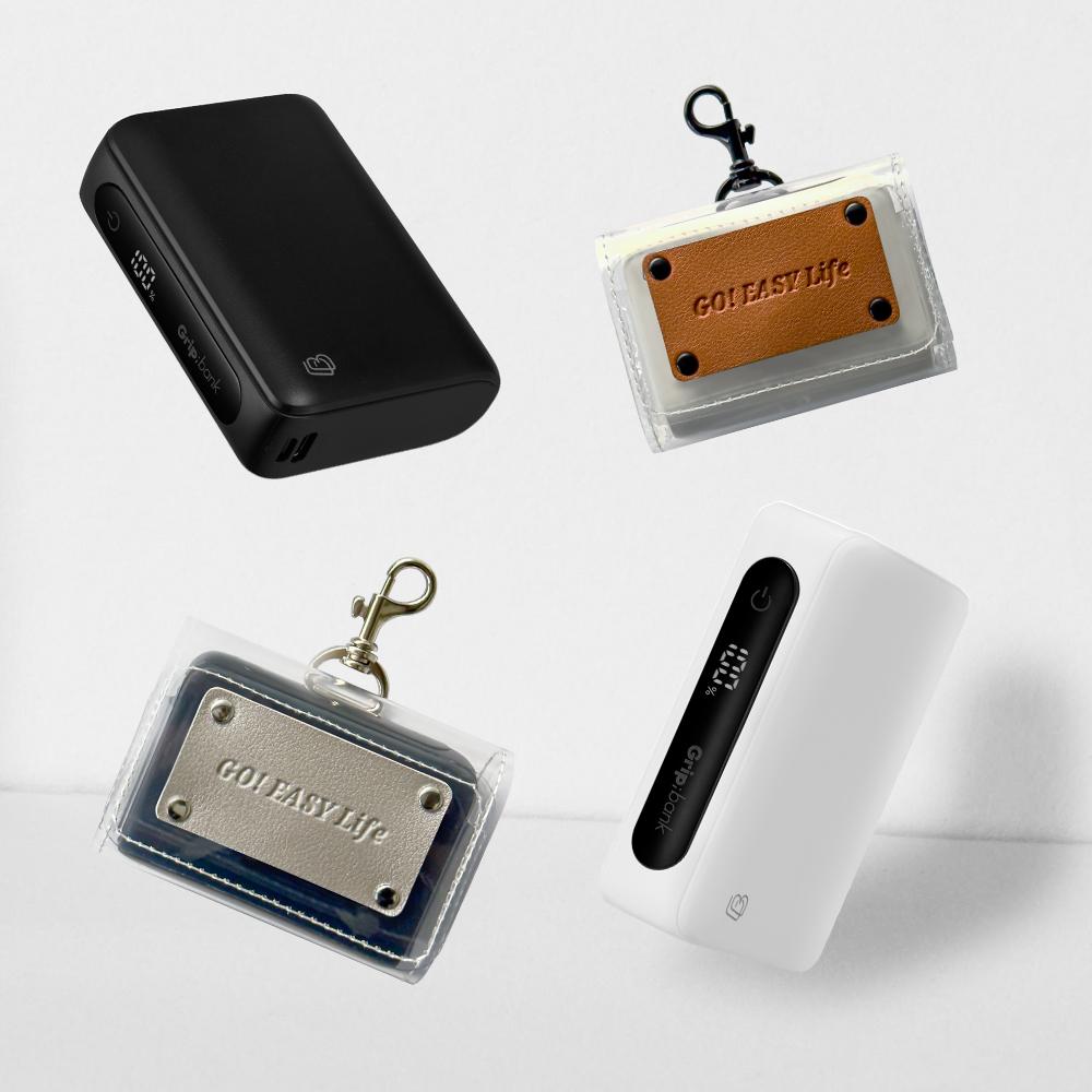 그립뱅크 [🔥오늘출발] 그립뱅크 22.5W 잔량표시 고속충전 미니 보조배터리 10000mAh GB-PB10K
