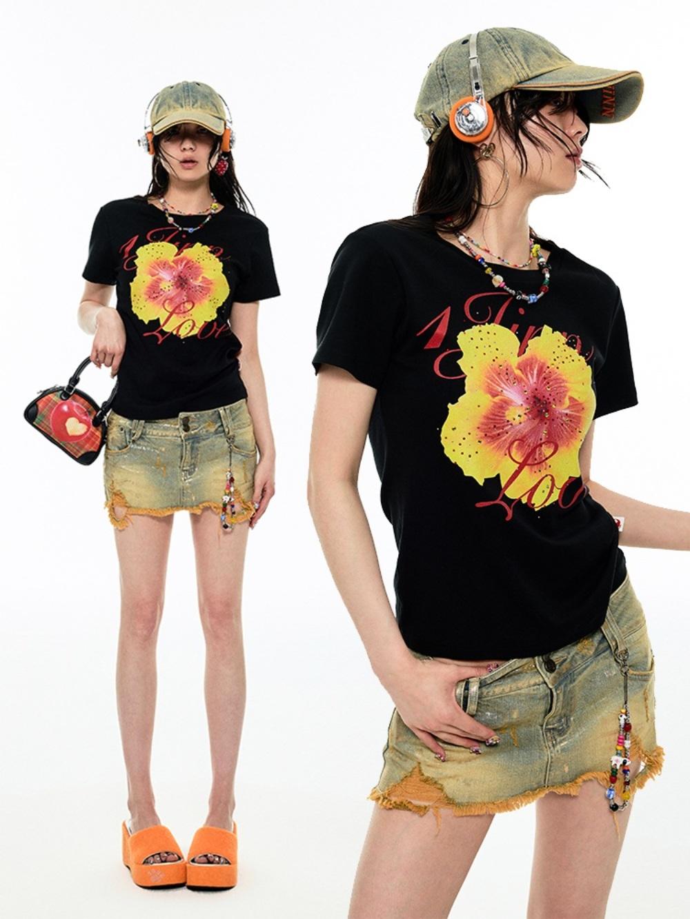 [예약판매 10& 할인) 1JINN STUDIO fruit half sleeve