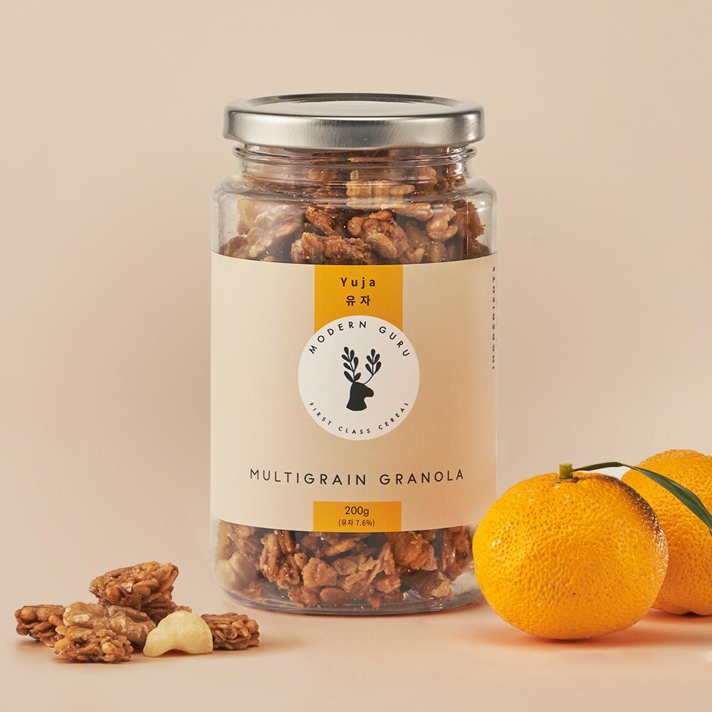 멀티그레인 유자 200g