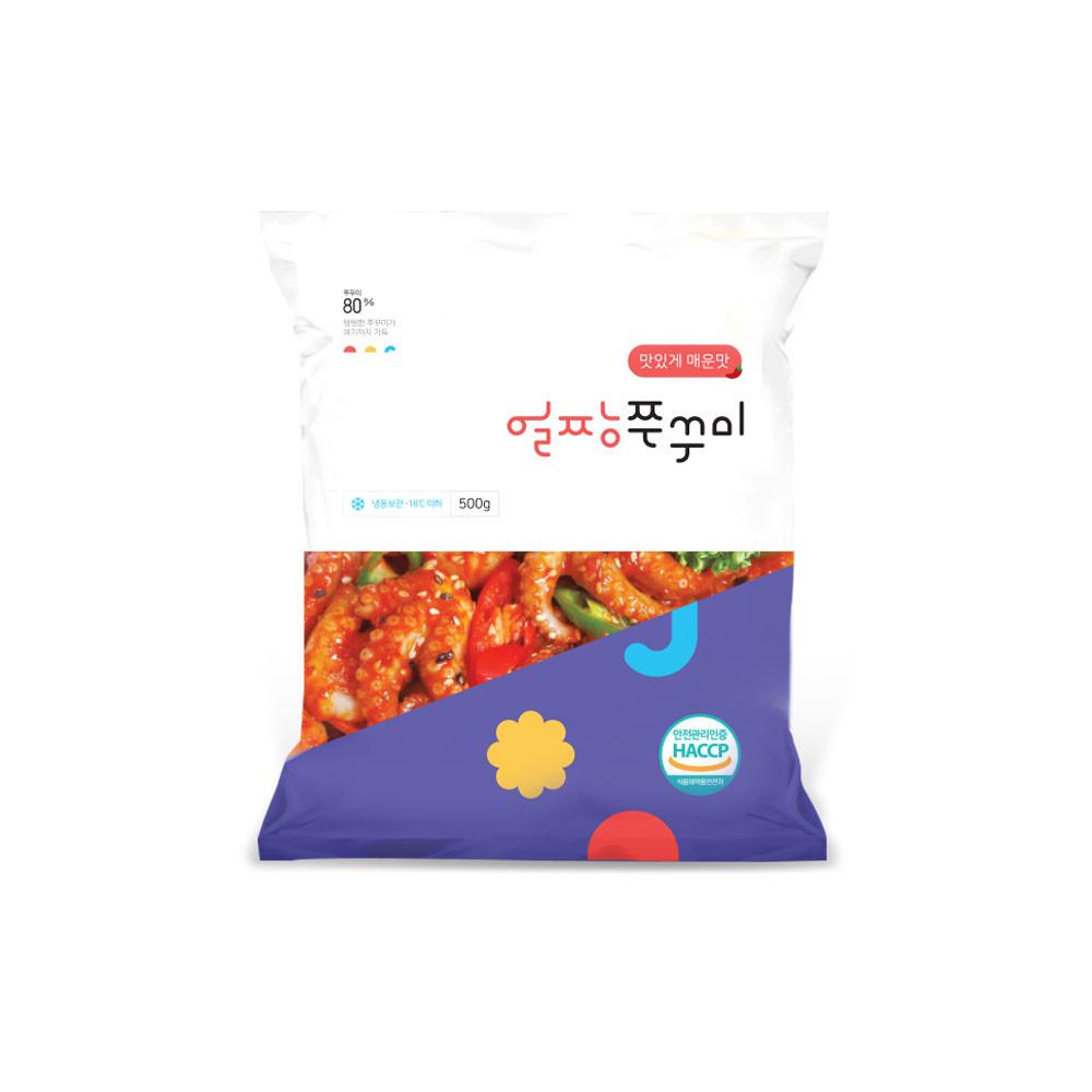 얼짱쭈꾸미  500g 덜매운맛