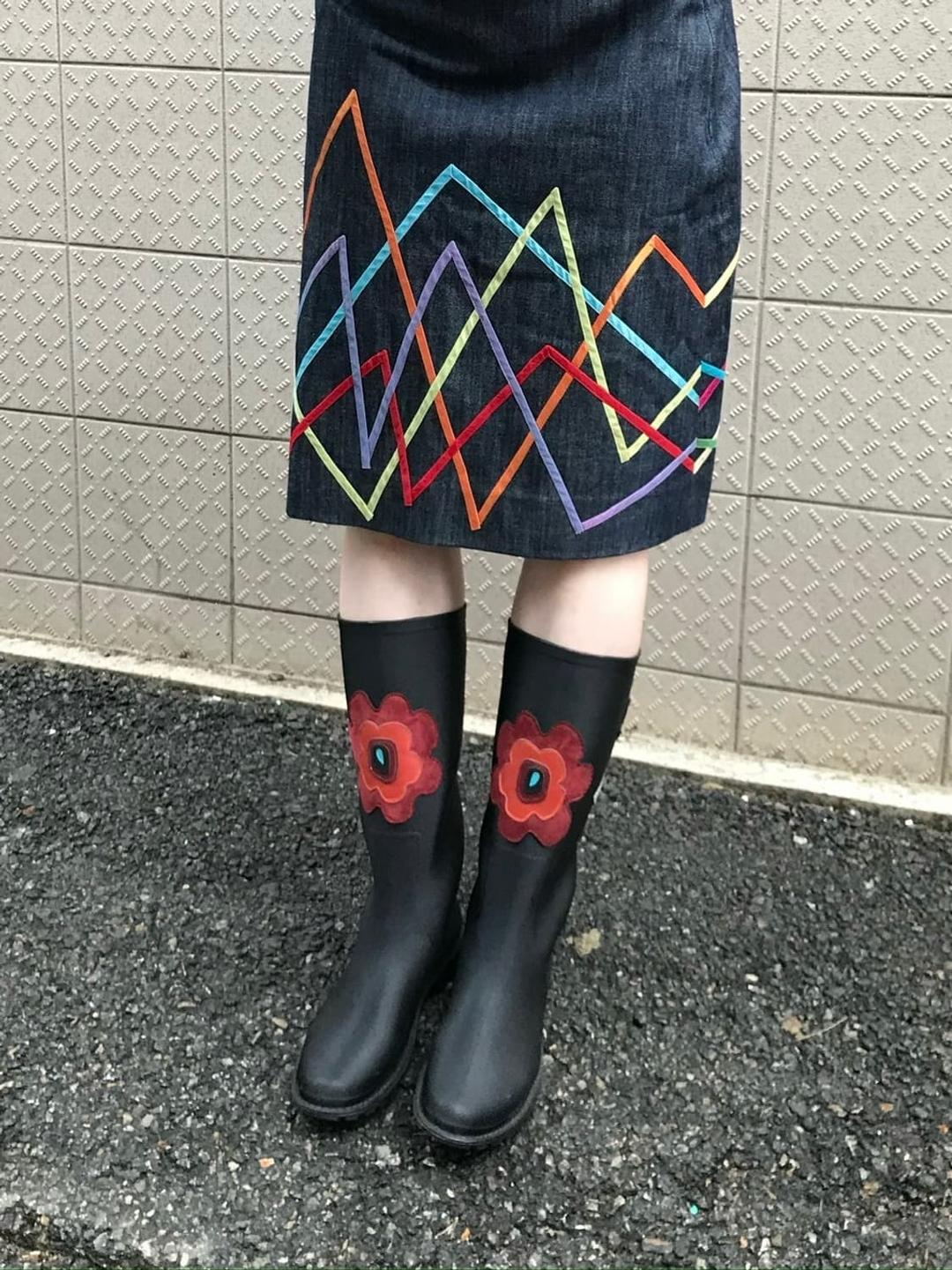 R.E.D. VALENTINO flower boots | 후루츠패밀리