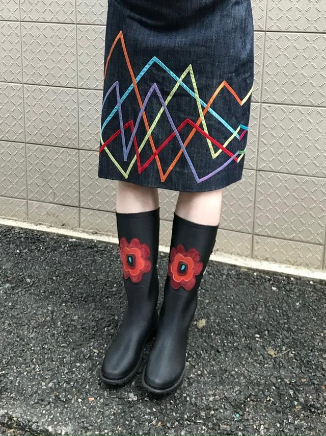 R.E.D. VALENTINO flower boots | 후루츠패밀리