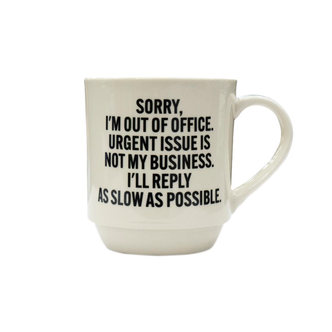 OUT OF OFFICE MUG | CREAM