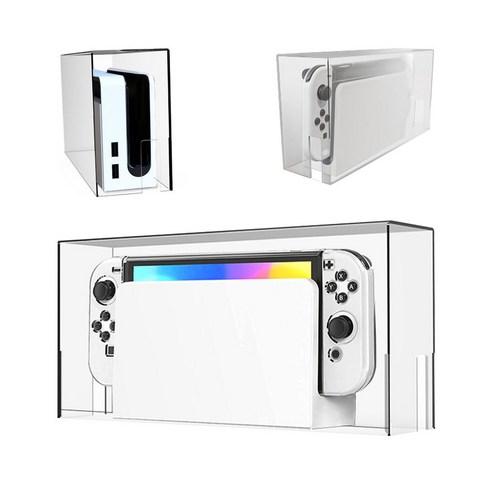 닌텐도 스위치 OLED 호환 독 투명 케이스 먼지방지 진열대 아크릴 장식장 - 주변기기 | 쿠팡