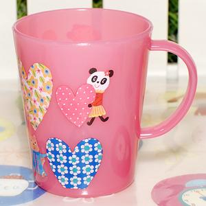 럽빠빠 손잡이 플라컵 (핑크)