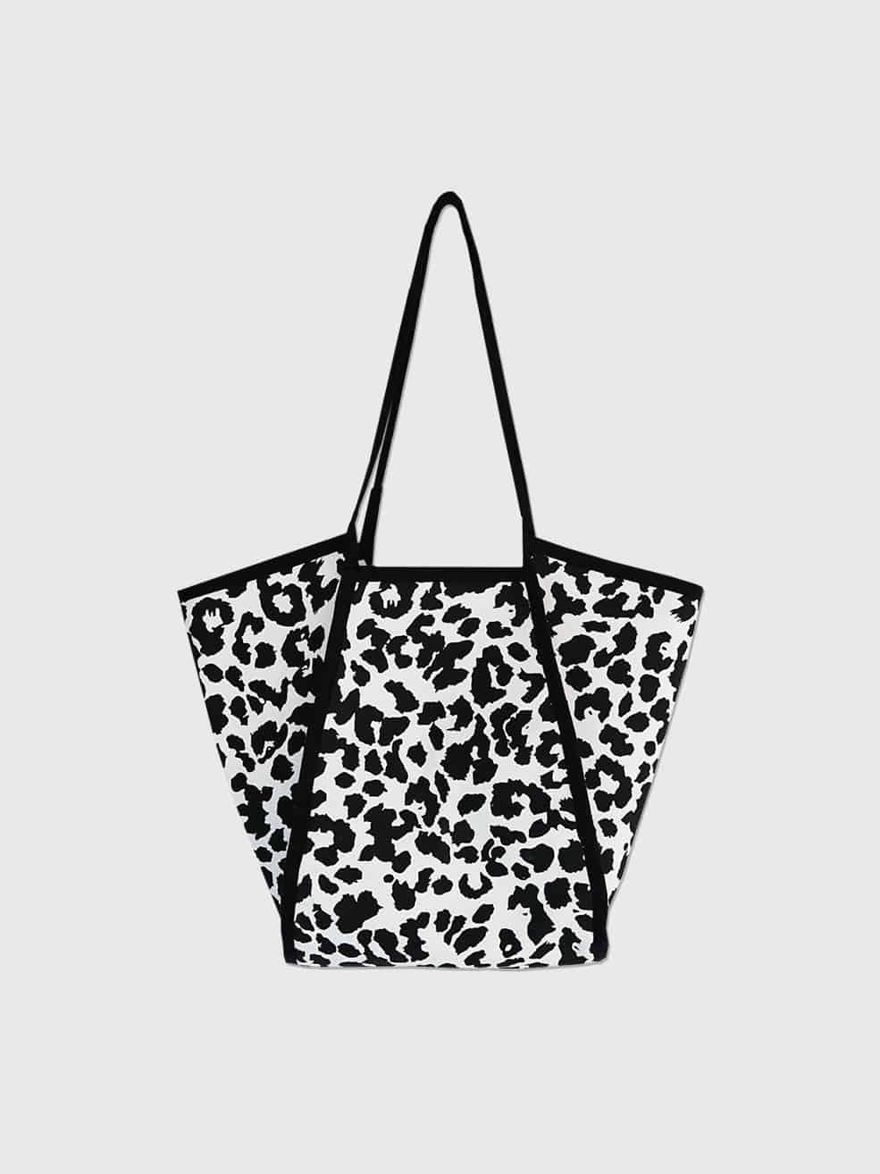 호피 미니 쇼퍼백