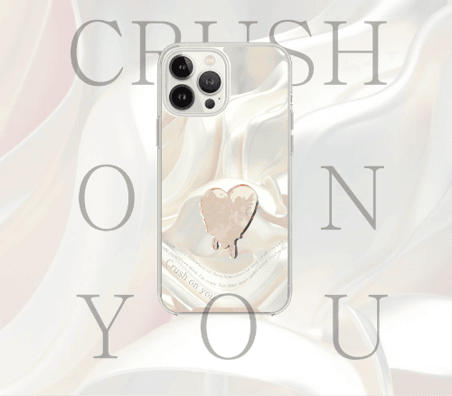 감성 핸드폰 케이스 젤하드 케이스 (Crush on You) design by 0'z