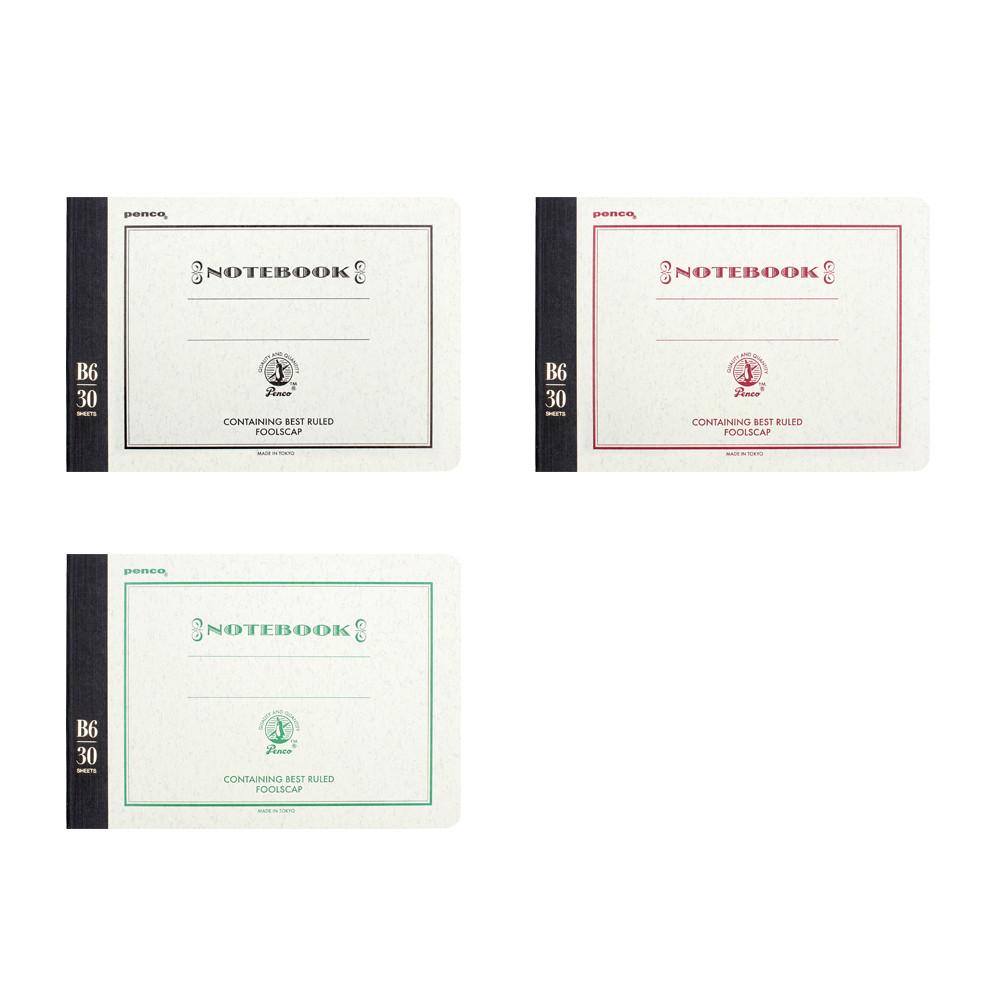[펜코] PENCO 빈티지 만년필 노트 B6 3컬러