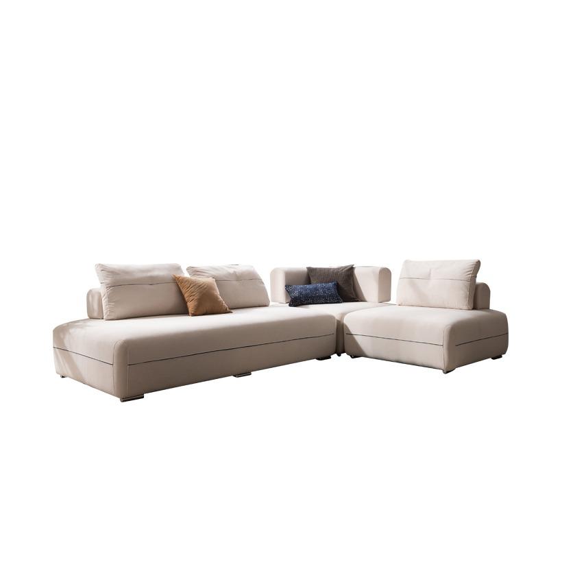 모던 로즈 아쿠아텍스 3인용 모듈 소파