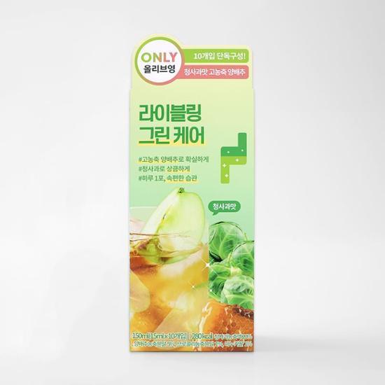 [7월 올영픽] 라이블링 그린케어 15ml*10포입 (양배추,청사과맛)