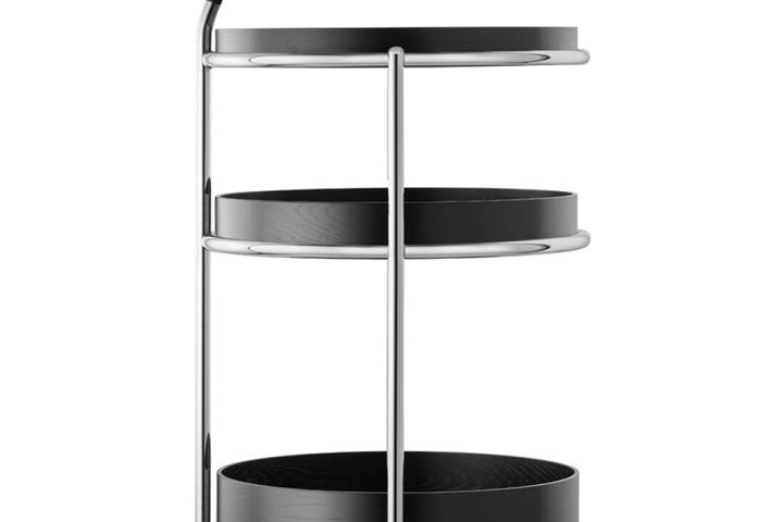 [해외] 텍타 K6 트롤리 / 크롬 프레임 & 오크 블랙 래커 (관부가세 포함)