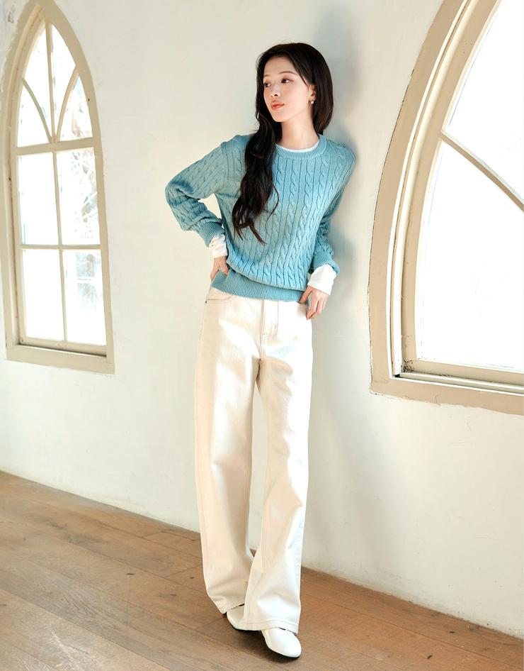 NEW [노정의] 스트레이트 데님