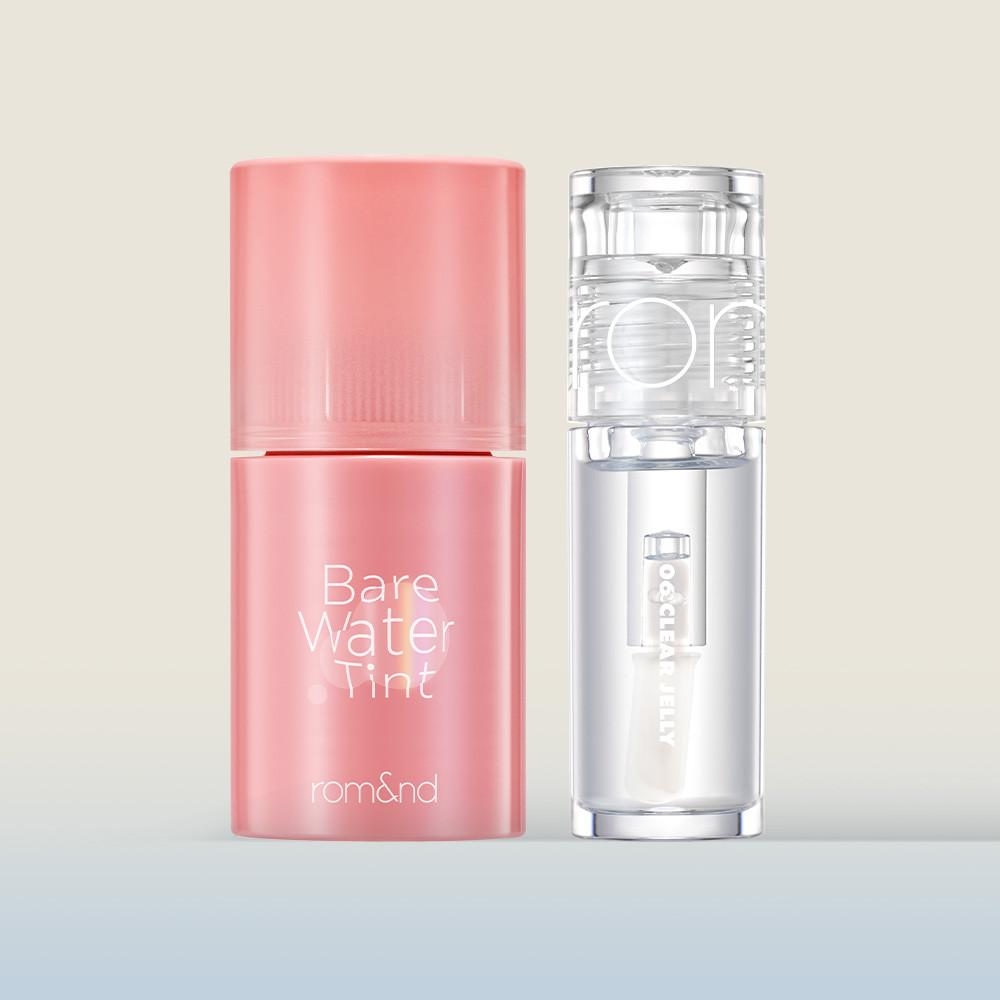 롬앤 베어 물 틴트 4.5g+미니 글래스팅 워터 글로스 2.2g 2종세트