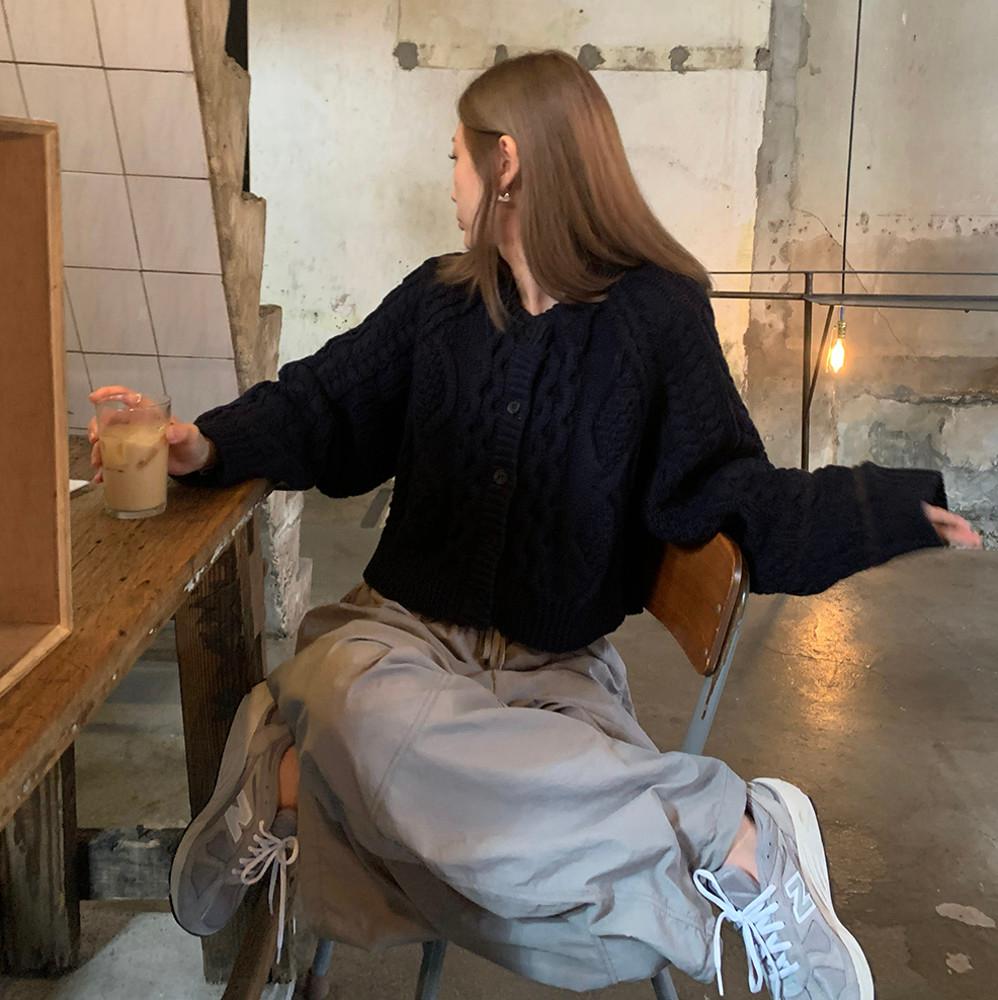 vintage wool cardigan