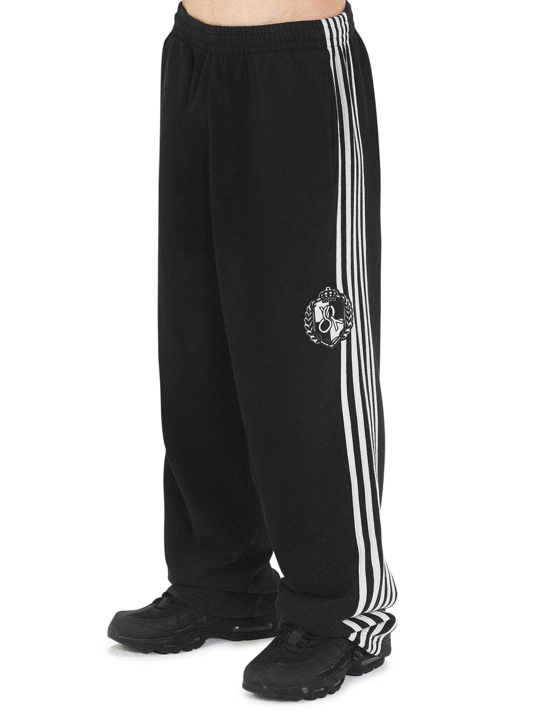 ATHLETIC SWEAT PANTS - WASHED BLACK