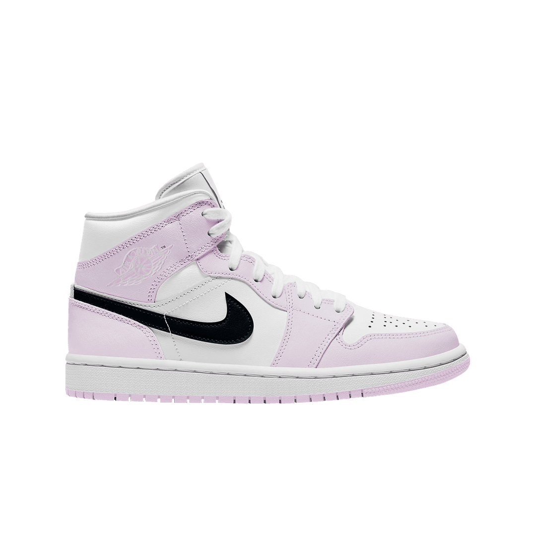 (W) Jordan 1 Mid Barely Rose