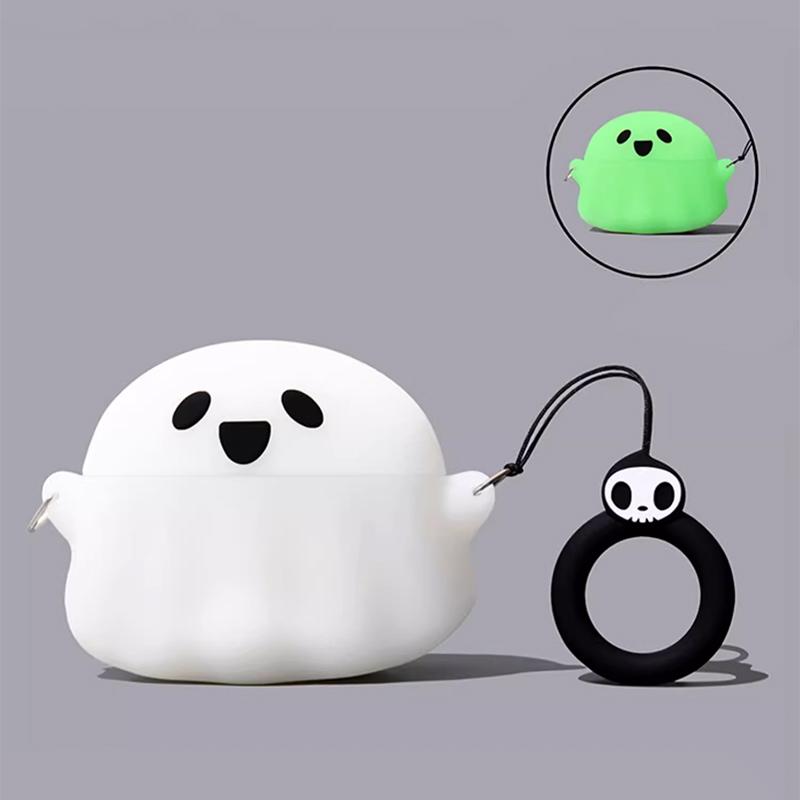 입체 고스트 야광 유령 에어팟 4 케이스 4세대 이어폰케이스