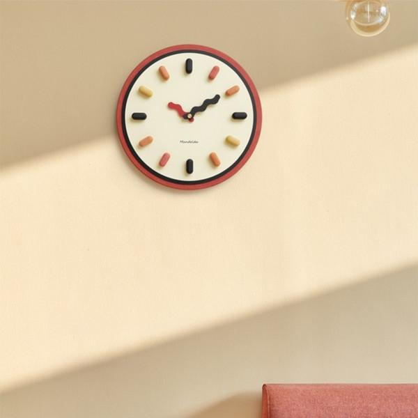 만델다 컬러 벽시계