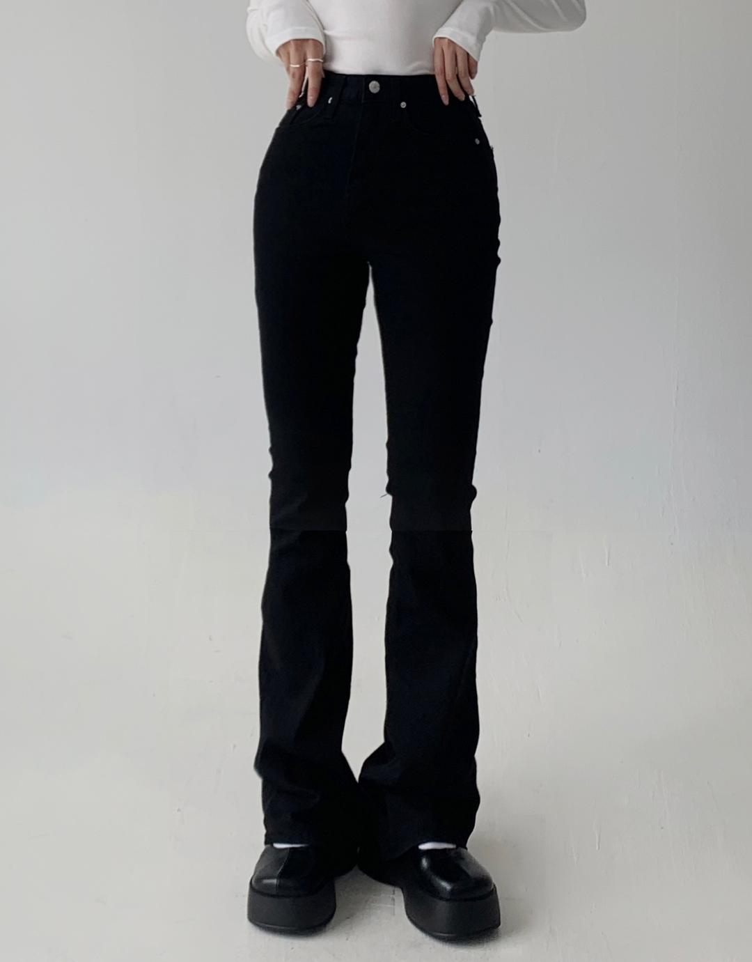 마브 슬랍 부츠컷 데님 (1 color)