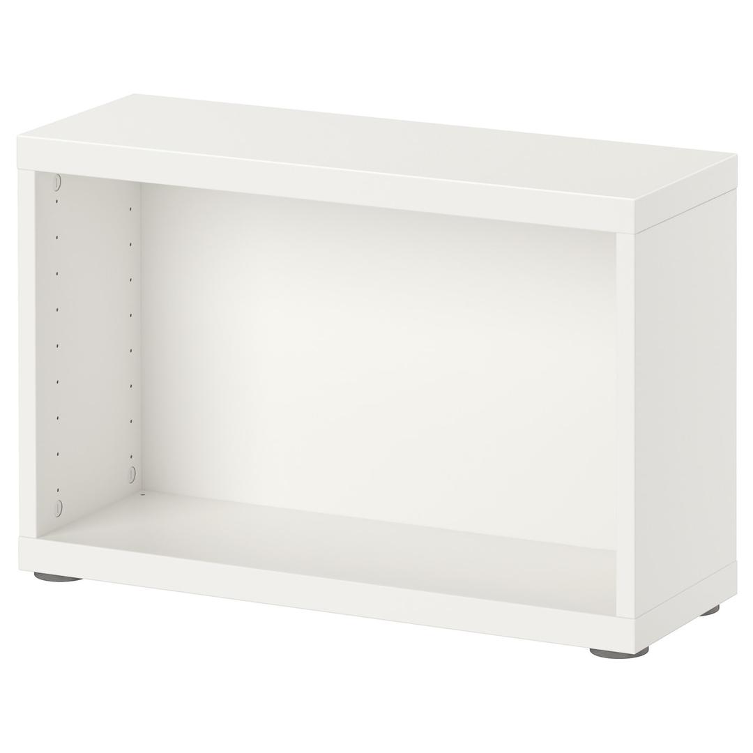 BESTÅ 베스토 프레임 - 화이트 60x20x38 cm