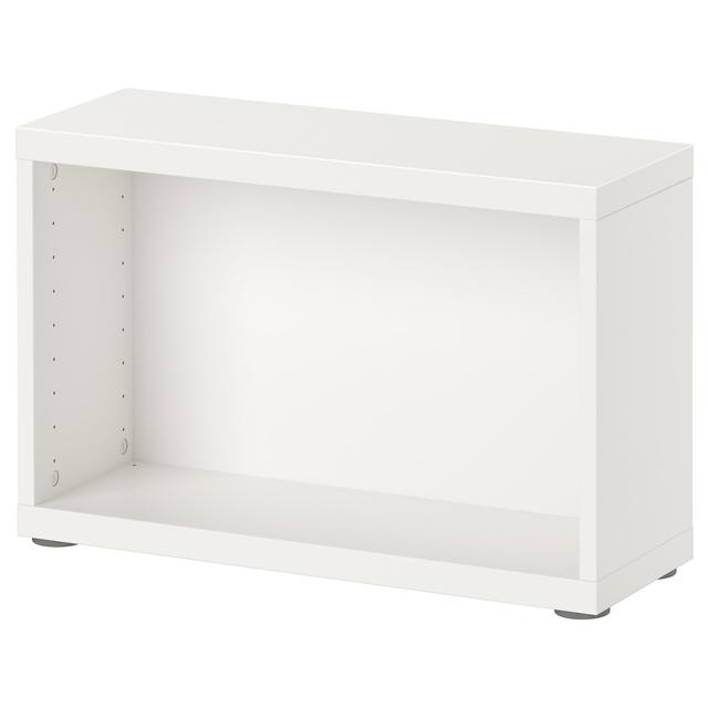 BESTÅ 베스토 프레임 - 화이트 60x20x38 cm