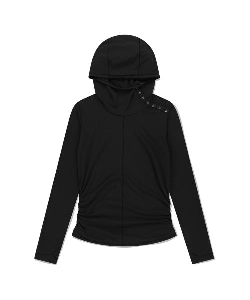 W Polartec® Delta FlexAir Hoodie Black