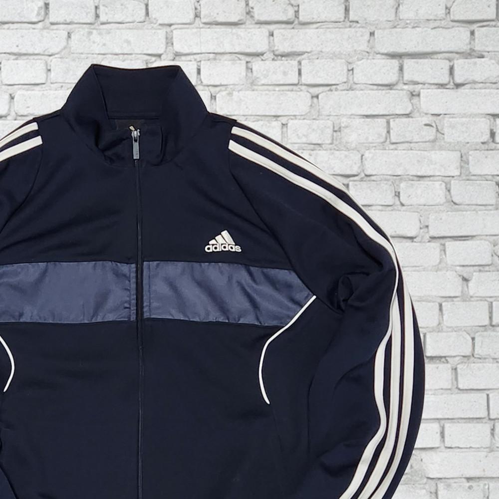 아디다스 빈티지 져지 네이비 L(100)