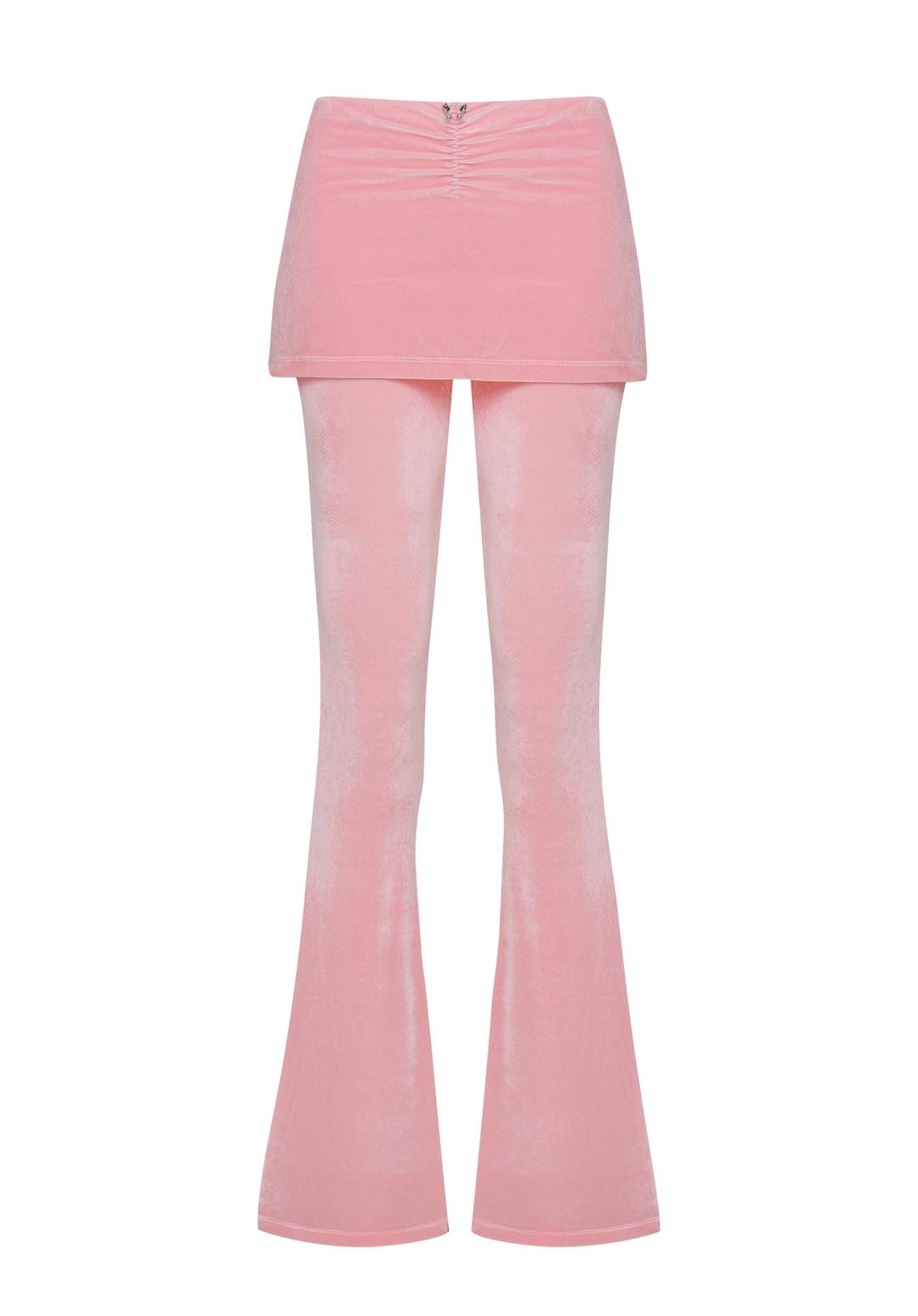 PIERCING SKIRT PANTS (PINK)