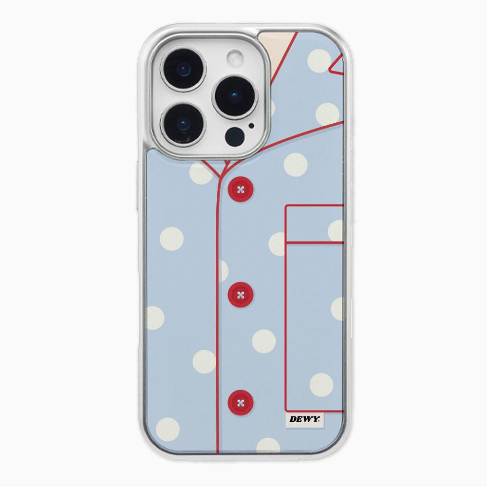 pajama dot – blue sky phone case