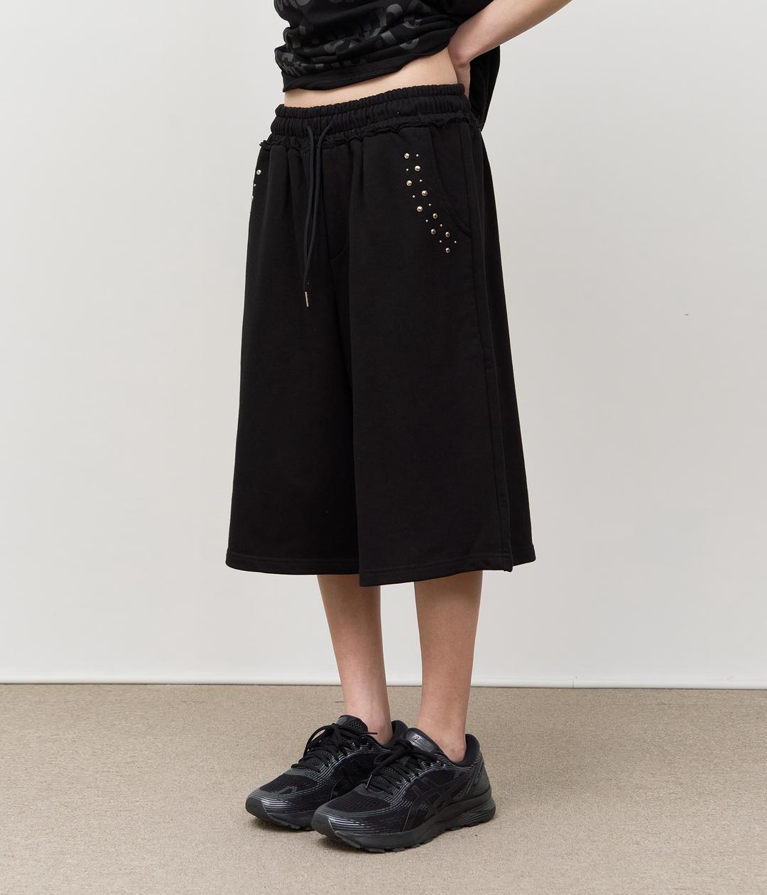 Mayer Stud Bermuda Pants (2color)