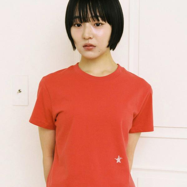 Twister Star Angel Tee -  Red