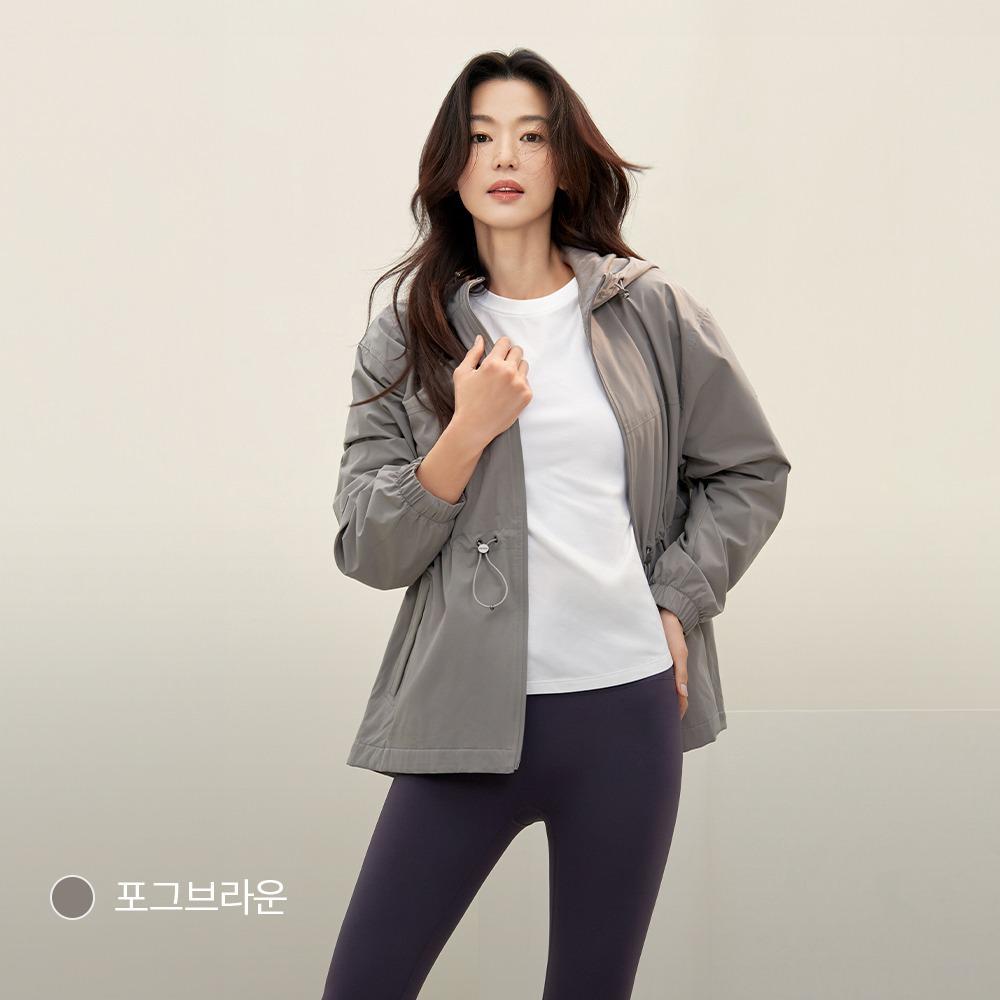 우븐 플러스 피치라이닝 윈드자켓