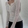 Solid button top