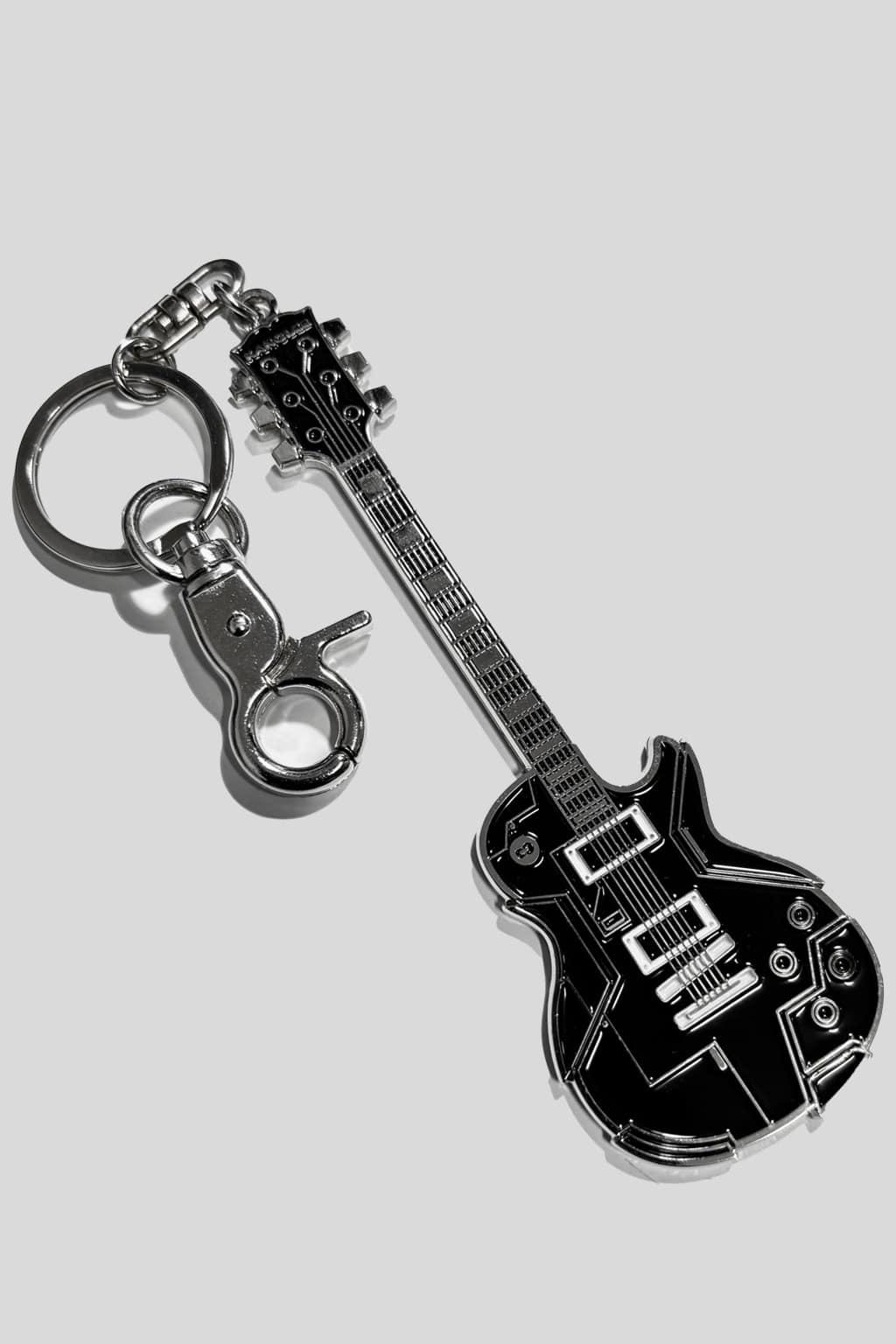 [-10%] BLACK ROCK GUITAR KEYRING