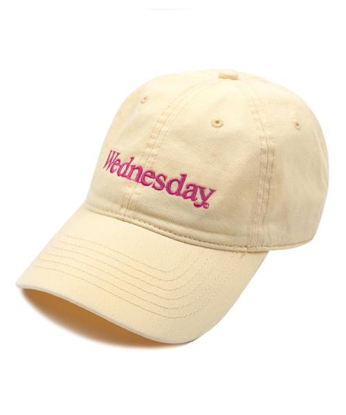 BG284CAP902_WEDNESDAY WASHING CAP-YELLOW