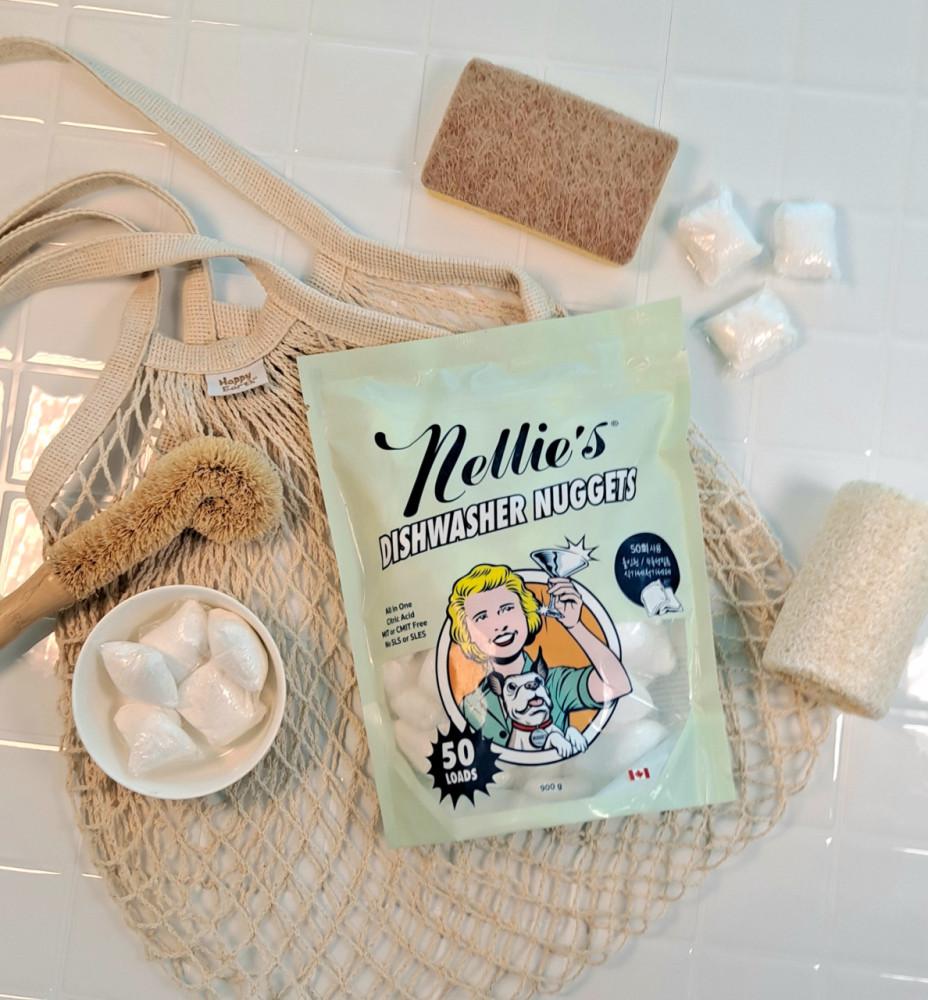 [넬리] 식기 세척기세제 너겟 (50회) 파우치 X 2개