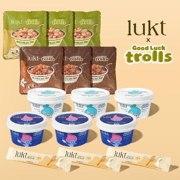 [룩트x트롤] 요거트볼 6종 기획세트 (요거트6+그래놀라6+꿀3)