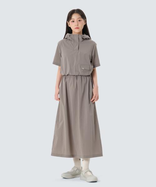 루트 아노락 원피스 (S26MWROP63) Vintage Gray