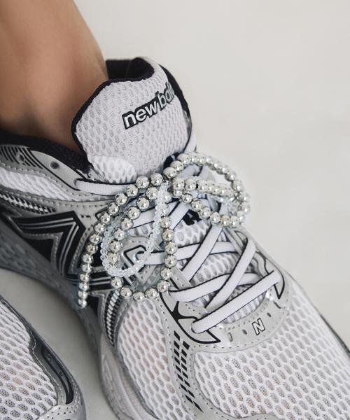 티오유(TOU)  [2 PACK] WAV702 Essence Silver Mix Shoelace Charms - 사이즈 & 후기 | 무신사