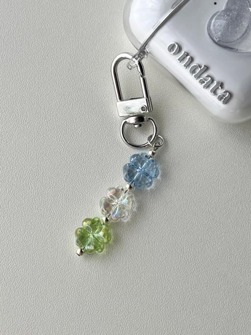 [행운선물]새해 행운 네잎클로버 키링, 핸드폰줄