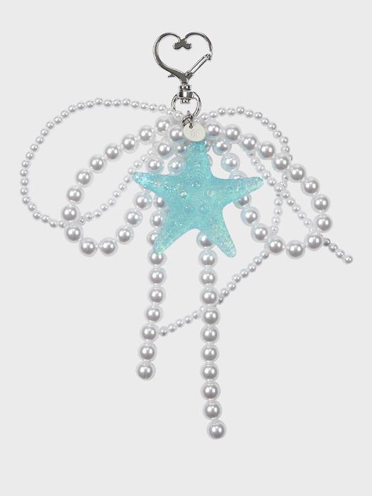 LOVE STARFISH BAG CHARM (PEARL)