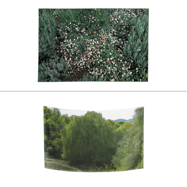 [2 set] Rug+Fabric poster