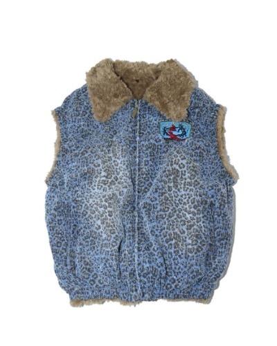 [TREclub] Washing leopard american vest