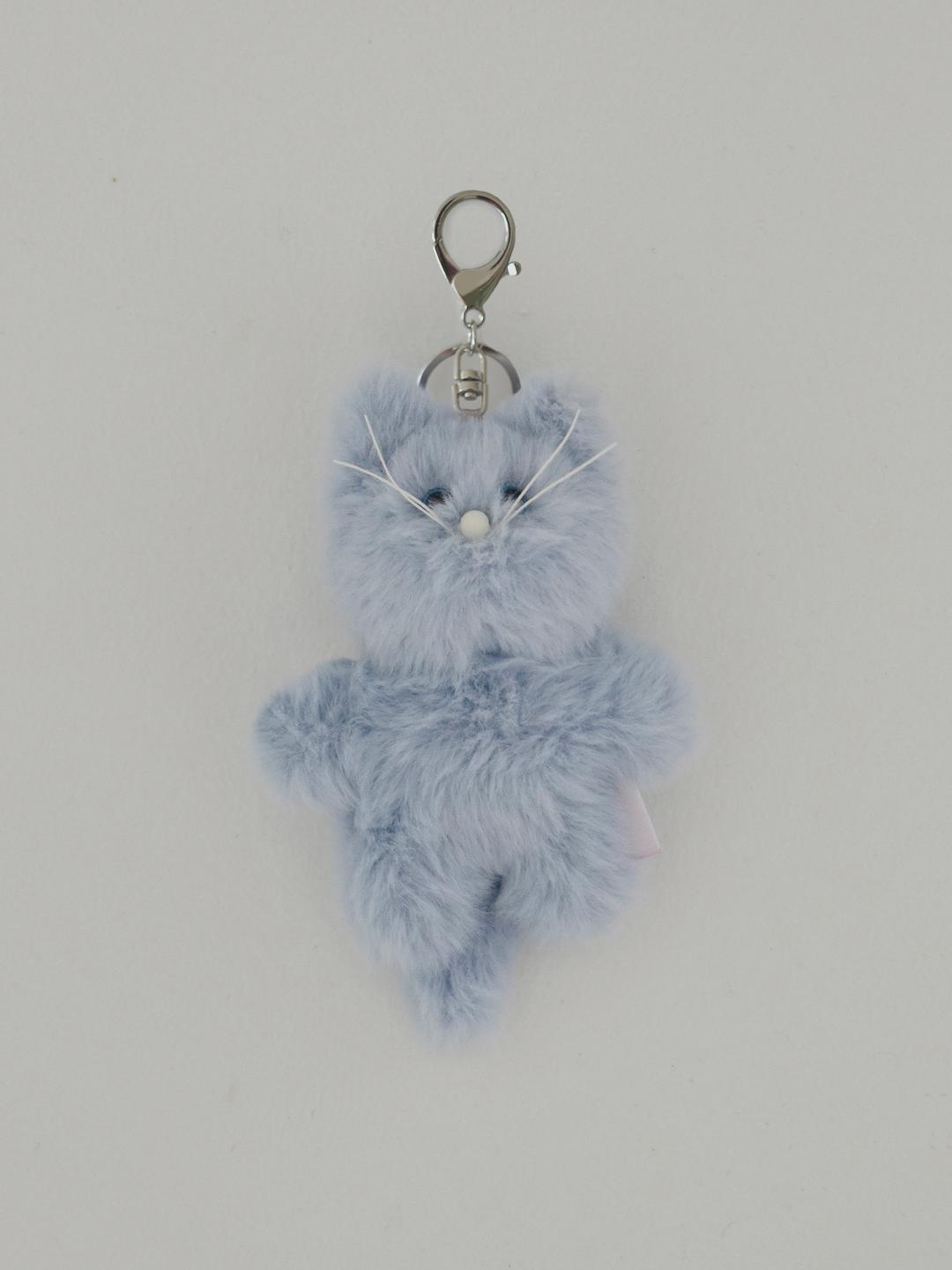 Olivet baby cat keychain (아기 올냥이) blue