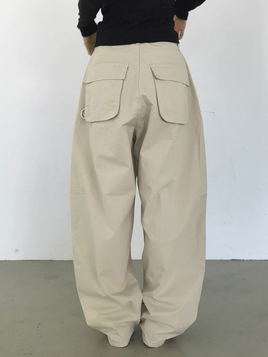 디링 벌룬 메가 와이드팬츠