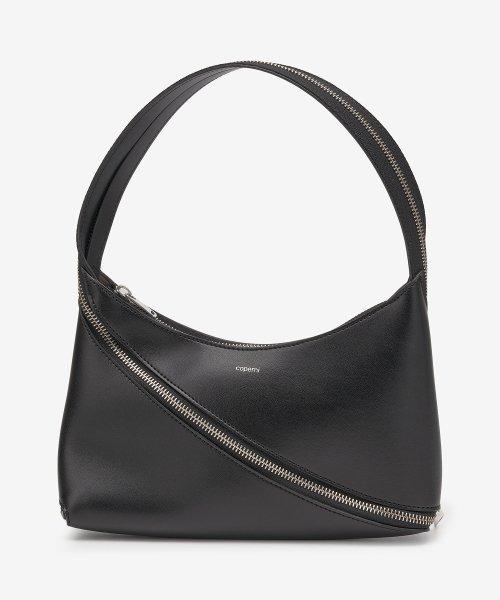 여성 집 바게트 백 - 블랙 / COPBA24445BLACK